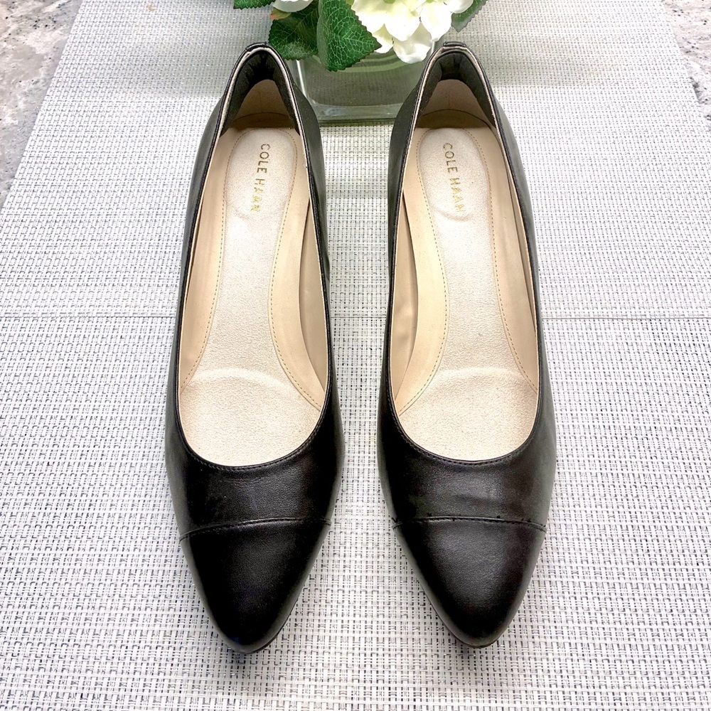 NWT Cole Haan heels black size 9